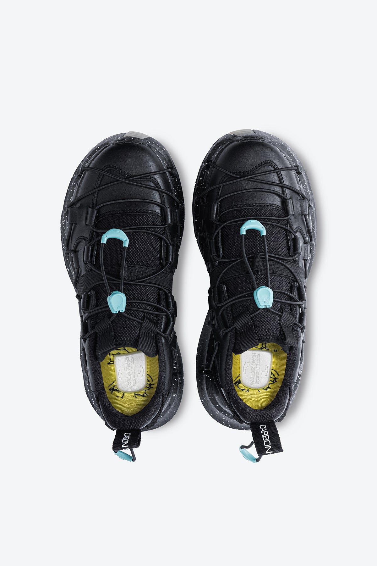 Carbonstar Shell Unisex Sneakers | Athletic Shoes | Black Sports Shoes