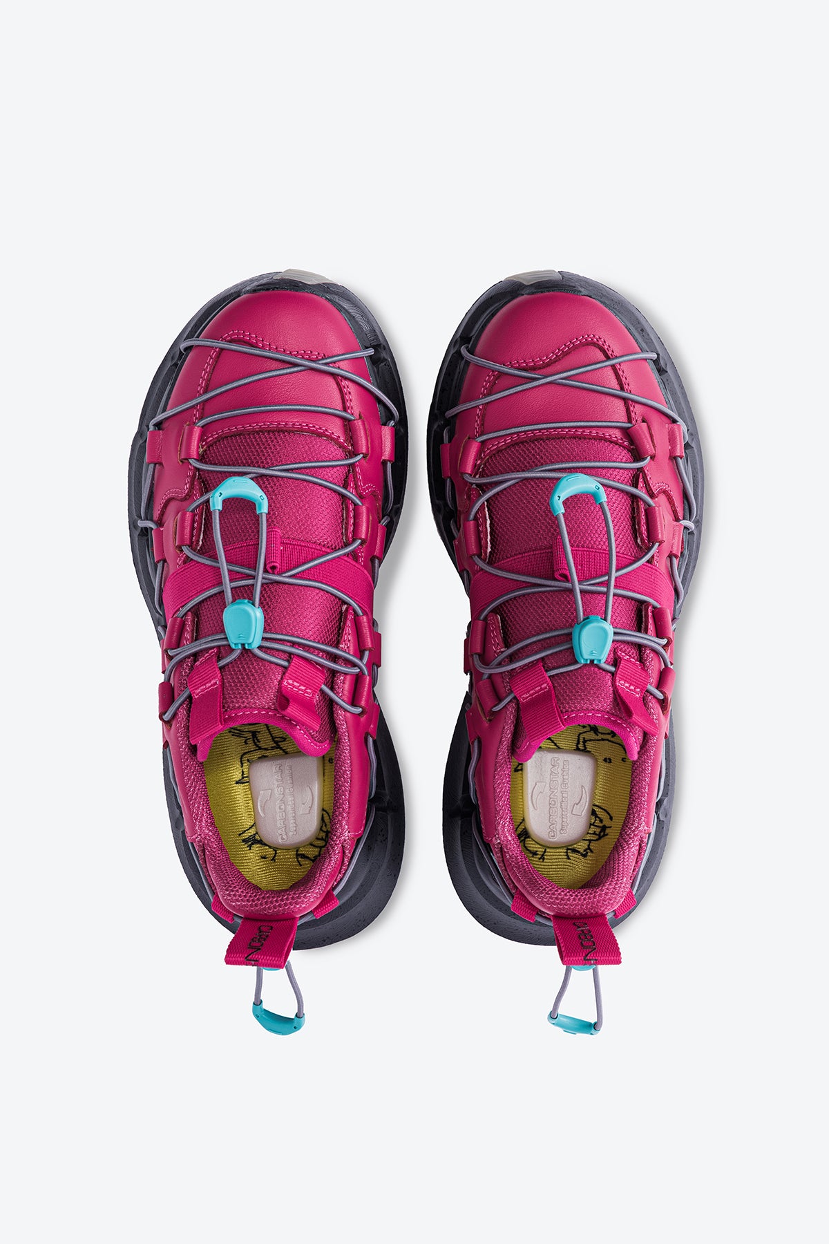 Carbonstar Shell Unisex Sneakers | Athletic Shoes | Rose Red Sports Shoes