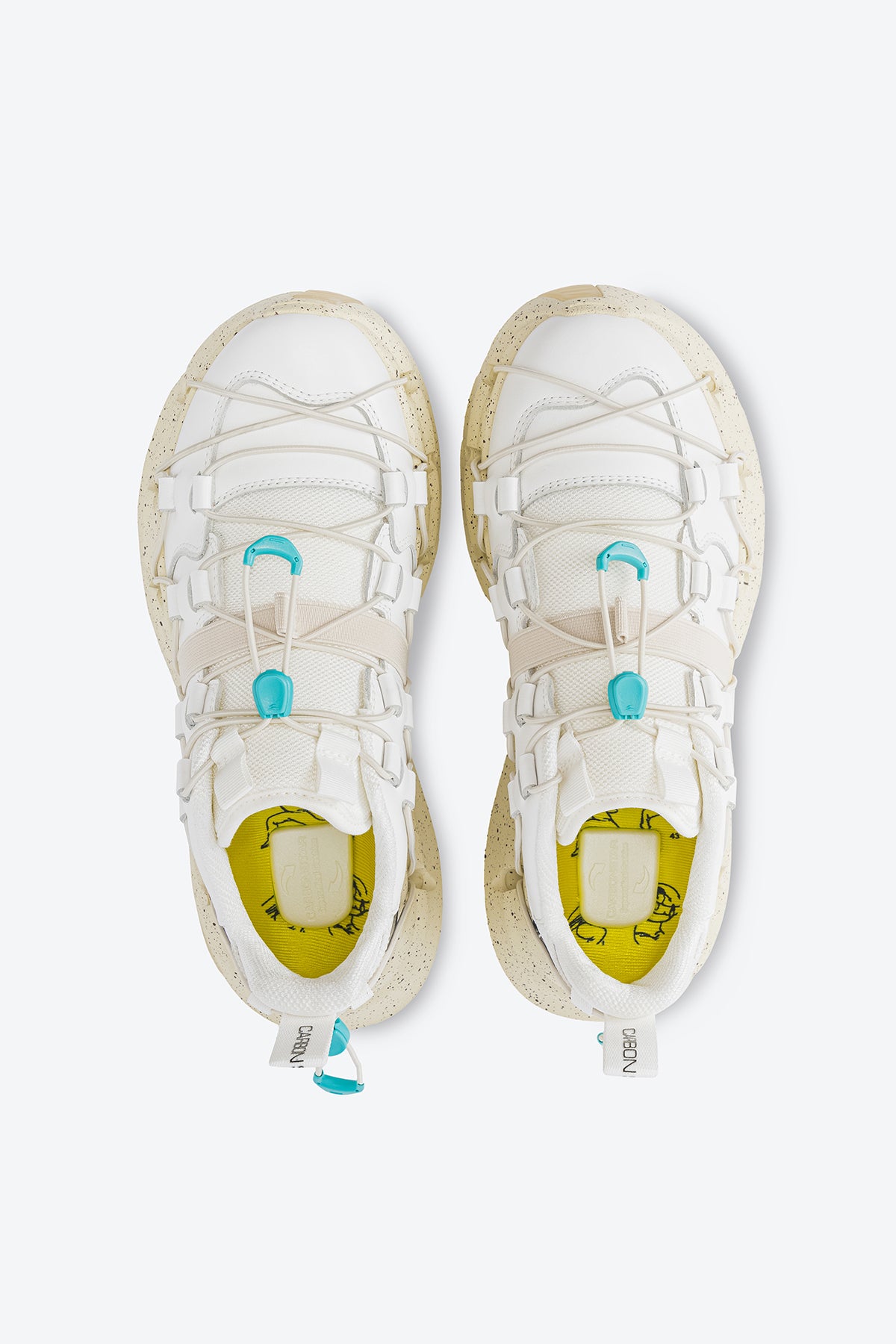 Carbonstar Shell Unisex Sneakers | Athletic Shoes | White Sports Shoes